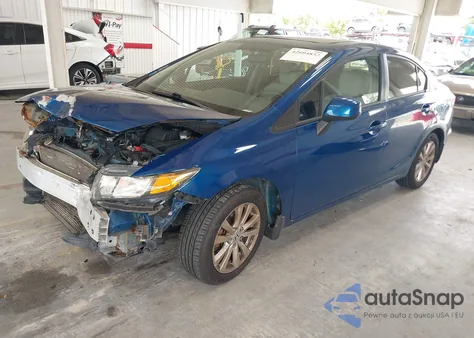 2012 Honda Civic Ex из США, поврежденный, VIN 19XFB2F82CE361027